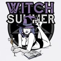 Witch Summer Garment-Dyed Sweatshirt