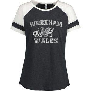 Wrexham Shirts Wales Soccer Jersey For    Enza Ladies Jersey Colorblock Tee