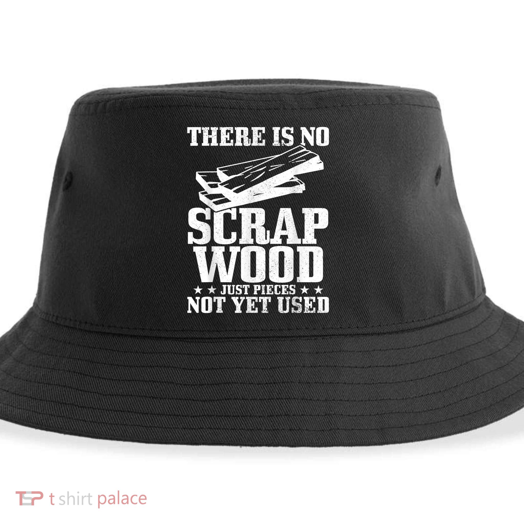 Woodworker Scrap Wood Woodworking Funny Carpenter Sustainable Bucket Hat