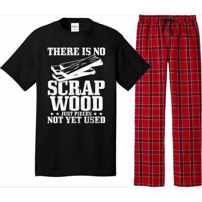 Woodworker Scrap Wood Woodworking Funny Carpenter Pajama Set