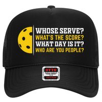 Whose Serve What's The Score Pickleball Paddle Trucker Hat