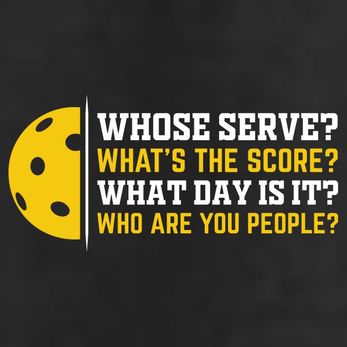 Whose Serve What's The Score Pickleball Paddle Trucker Hat