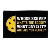 Whose Serve What's The Score Pickleball Paddle Microfiber Hand Towel