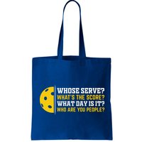 Whose Serve What's The Score Pickleball Paddle Bag