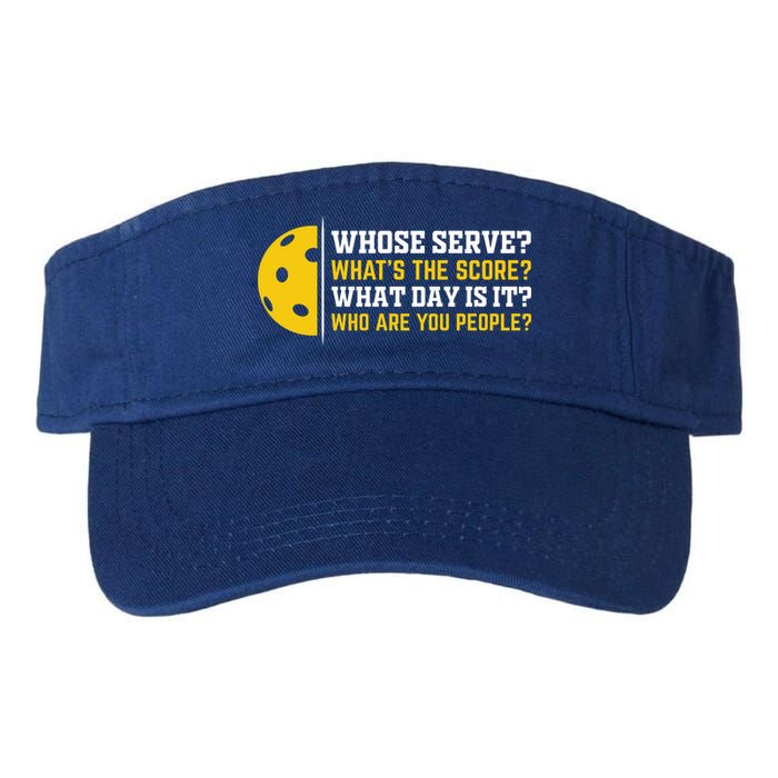 Whose Serve What's The Score Pickleball Paddle Visor