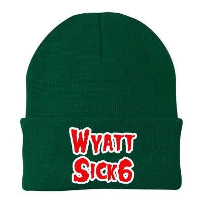 Wyatt Sick6 Knit Cap Winter Beanie