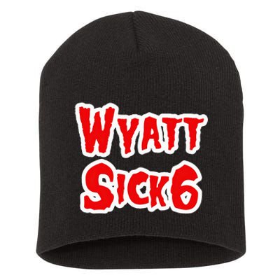 Wyatt Sick6 Short Acrylic Beanie