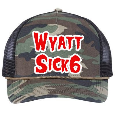 Wyatt Sick6 Retro Rope Trucker Hat Cap