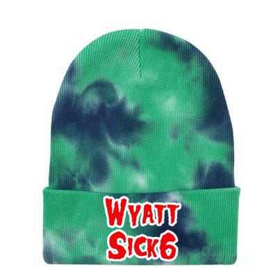 Wyatt Sick6 Tie Dye 12in Knit Beanie