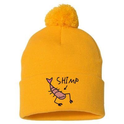 Worst Shimp Pom Pom 12in Knit Beanie