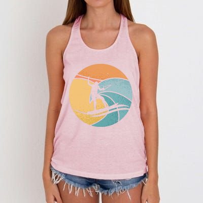 Water Ski Water Sport Waterskiing Water Skiing Gift Women's Knotted Racerback Tank