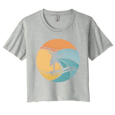 Water Ski Water Sport Waterskiing Water Skiing Gift Women's Crop Top Tee