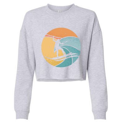 Water Ski Water Sport Waterskiing Water Skiing Gift Cropped Pullover Crew