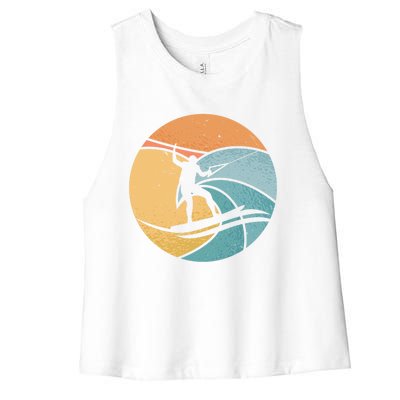 Water Ski Water Sport Waterskiing Water Skiing Gift Women's Racerback Cropped Tank