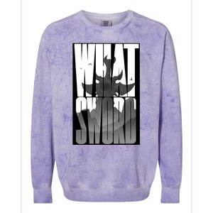 What Sword Colorblast Crewneck Sweatshirt