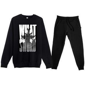 What Sword Premium Crewneck Sweatsuit Set