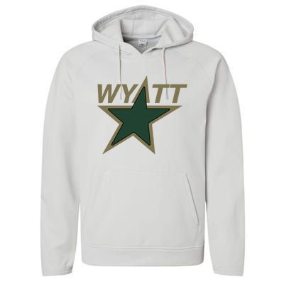 Wyatt Star Performance Fleece Hoodie