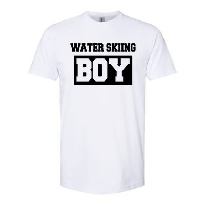 Water Skiing Water Skiing Water Skier Funny Gift Softstyle CVC T-Shirt