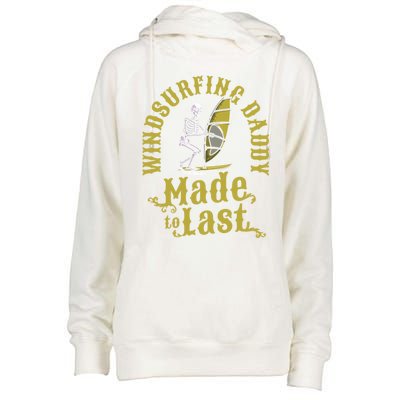 Windsurfer Skeleton Windsurfing Windsurf Fathers Day Dad Gift Womens Funnel Neck Pullover Hood