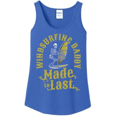 Windsurfer Skeleton Windsurfing Windsurf Fathers Day Dad Gift Ladies Essential Tank