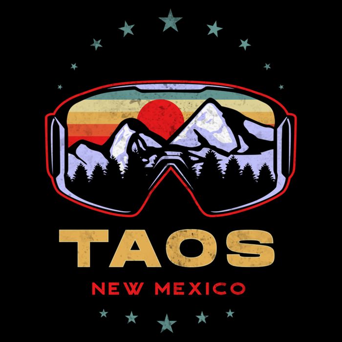 Winter Sport With Ski Or Snowboard Or Taos New Mexico Gift Mug