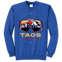 Winter Sport With Ski Or Snowboard Or Taos New Mexico Gift Sweatshirt