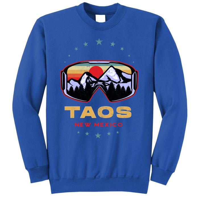 Winter Sport With Ski Or Snowboard Or Taos New Mexico Gift Sweatshirt