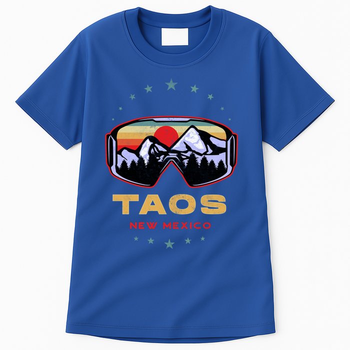 Winter Sport With Ski Or Snowboard Or Taos New Mexico Gift Tall T-Shirt