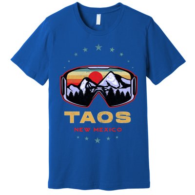 Winter Sport With Ski Or Snowboard Or Taos New Mexico Gift Premium T-Shirt