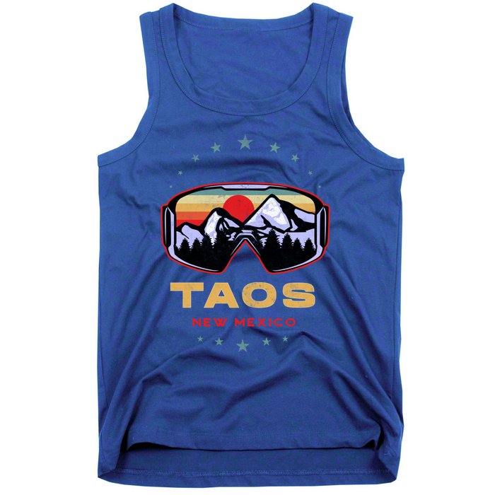 Winter Sport With Ski Or Snowboard Or Taos New Mexico Gift Tank Top