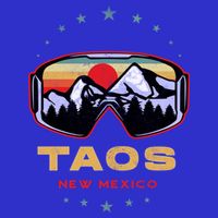 Winter Sport With Ski Or Snowboard Or Taos New Mexico Gift Womens T-Shirt