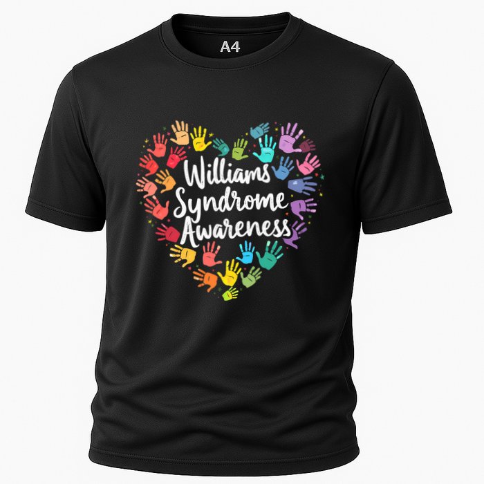 Williams Syndrome Warrior Awareness Cooling Performance Crew T-Shirt