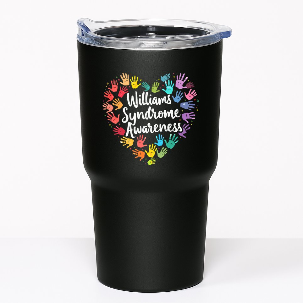 Williams Syndrome Warrior Awareness Tumbler
