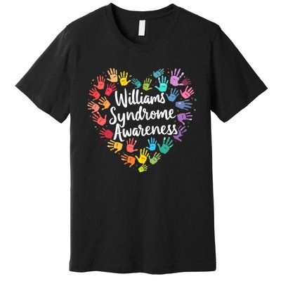 Williams Syndrome Warrior Awareness Premium T-Shirt