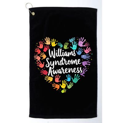 Williams Syndrome Warrior Awareness Golf Towel