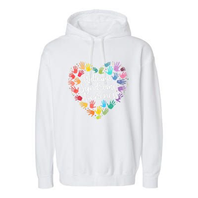 Williams Syndrome Warrior Awareness Garment-Dyed Fleece Hoodie