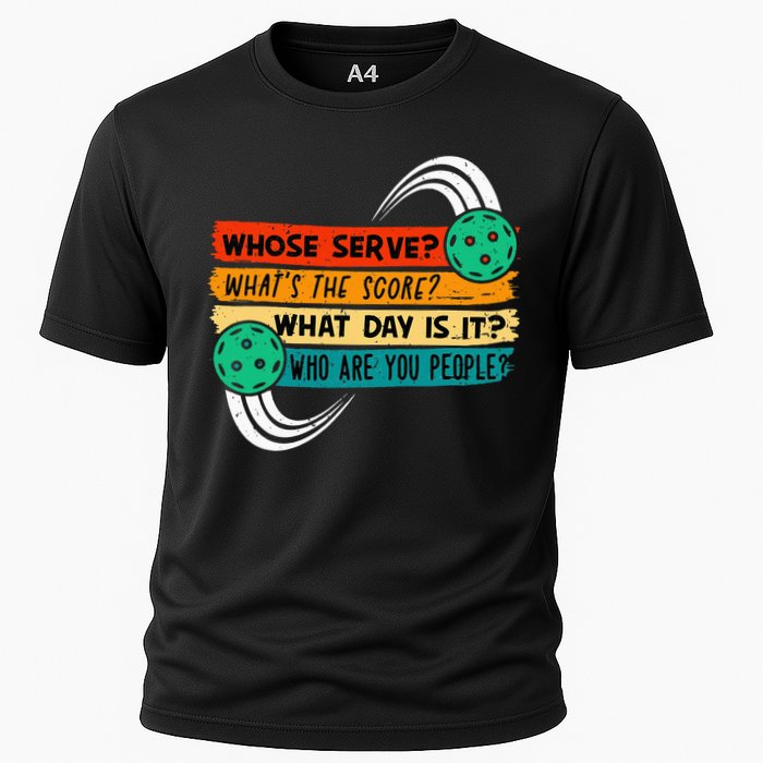 Whose Serve Who Are You People Pickleball Player Performance Shirt