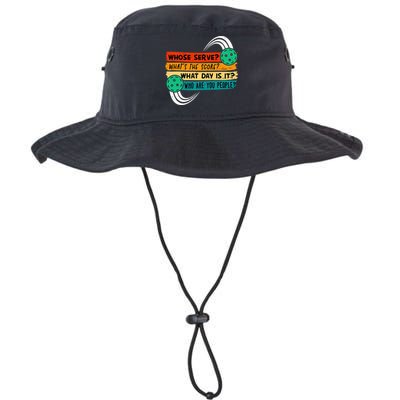 Whose Serve Who Are You People Pickleball Player Bucket Hat