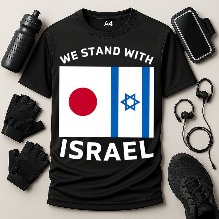 We Stand With Israel Cooling Performance Crew T-Shirt