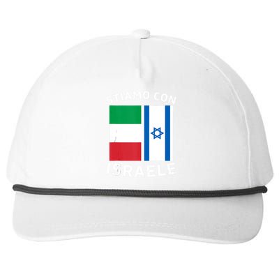 We Stand With Israel Israeli–Palestinian Conflict Snapback Five-Panel Rope Hat