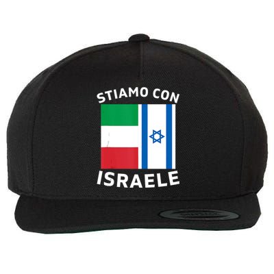 We Stand With Israel Israeli–Palestinian Conflict Wool Snapback Cap