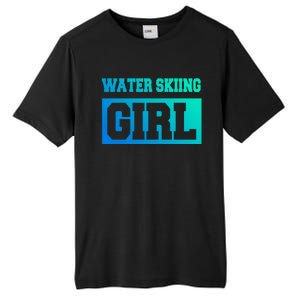 Water Skiing Water Skiing Water Skier Great Gift Tall Fusion ChromaSoft Performance T-Shirt