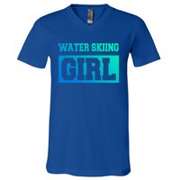 Water Skiing Water Skiing Water Skier Great Gift V-Neck T-Shirt