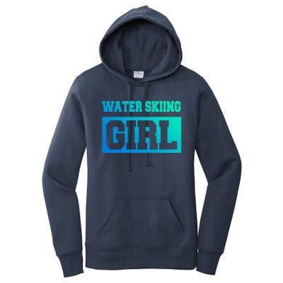 Water Skiing Water Skiing Water Skier Great Gift Women's Pullover Hoodie