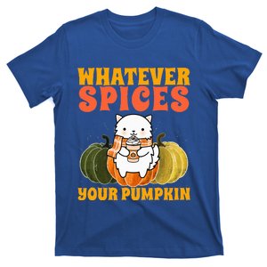 Whatever Spices Your Pumpkin Autumn Halloween Thanksgiving T-Shirt