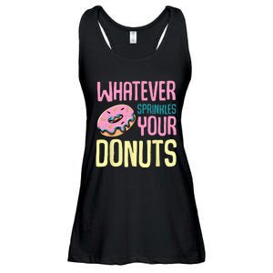 Whatever Sprinkles Your Donuts Sweet Glaze Recipe Ladies Essential Flowy Tank