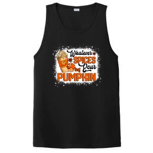 Whatever Spices Your Pumpkin Autumn Halloween Thanksgiving PosiCharge Competitor Tank