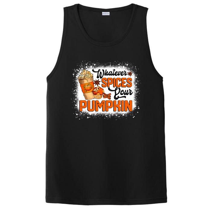 Whatever Spices Your Pumpkin Autumn Halloween Thanksgiving PosiCharge Competitor Tank