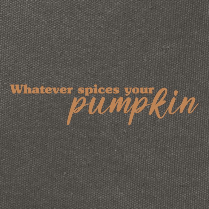Whatever Spices Your Pumpkin Cotton Canvas Backpack