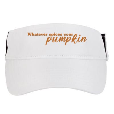 Whatever Spices Your Pumpkin Adult Drive Performance Visor